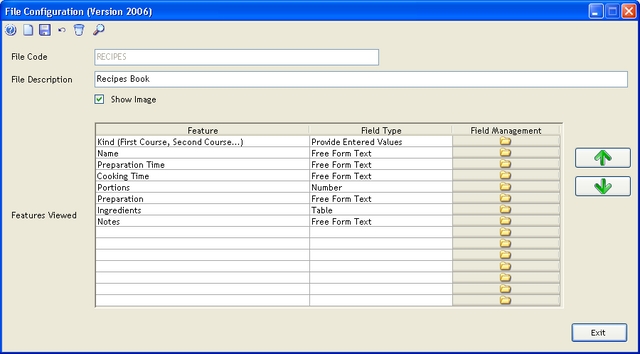 inventory catalog configuration