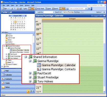 software per condividere outlook posta contatti